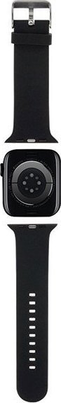 Паметна лента за часовник Karl Lagerfeld Karl Head NFT за Apple Watch 42/44, силикон, црна