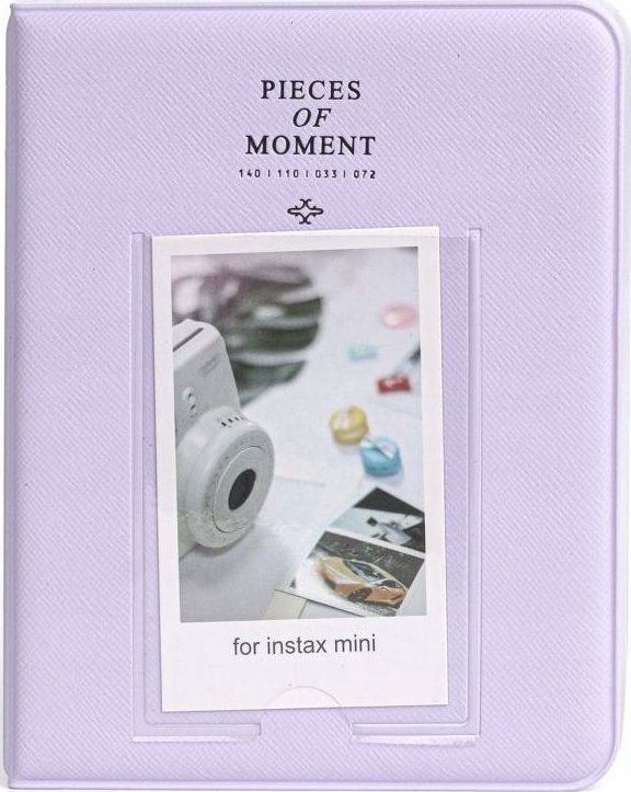 Албум за фотографии LoveInstant Instant Photo Album SB7692, 64 фотографии, виолетова пастел