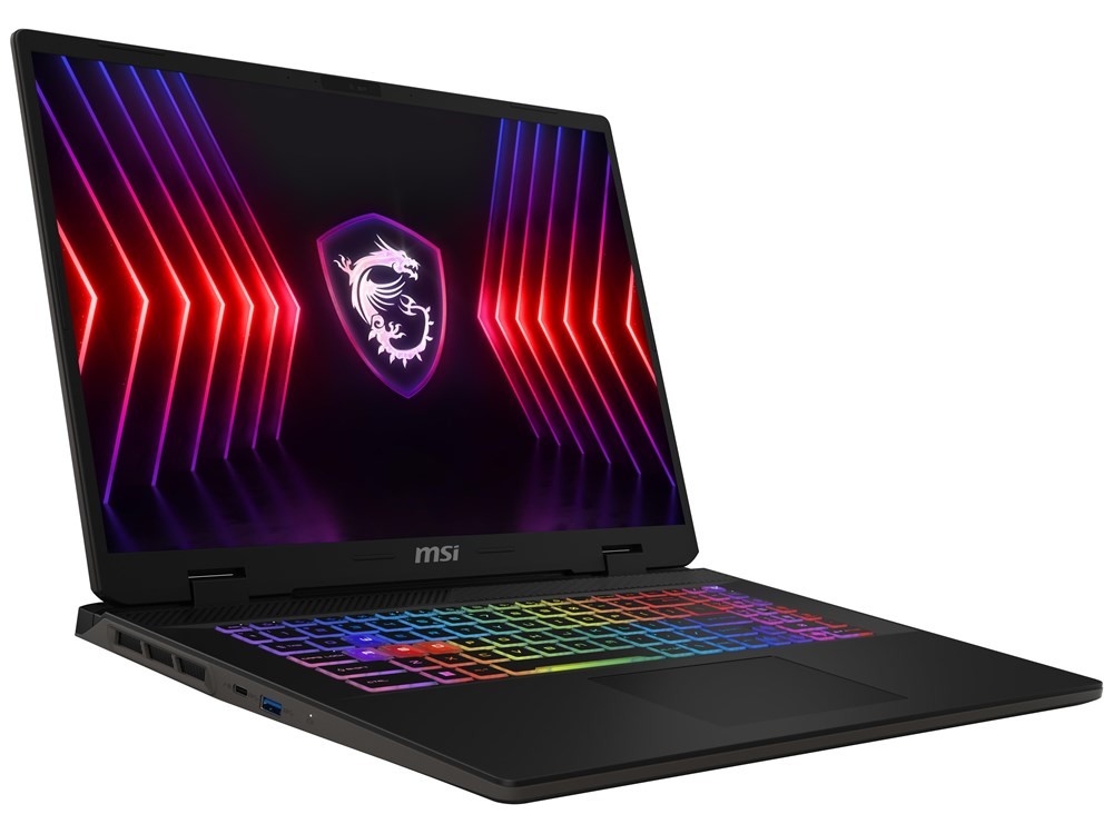 Laptop gaming MSI Sword 17 HX B14VGKG, 17", tastierë RGB, i zi