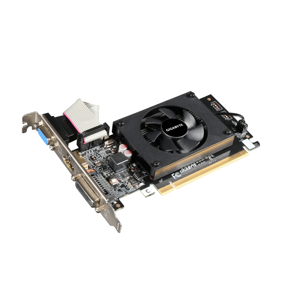 Kartë grafike Gigabyte Nvidia GeForce GT 710, 2GB DDR3, PCI Express 2.0