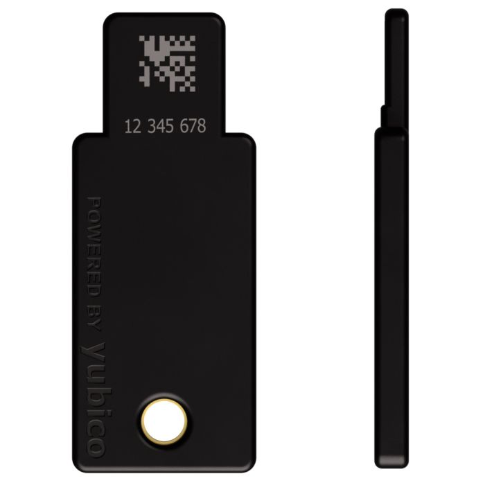 Çelës sigurie Yubico YubiKey 5 NFC, i zi