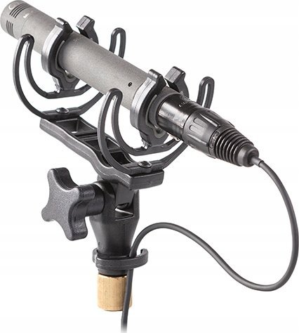 Mbajtëse pezulluese për mikrofon Rycote InVision INV-7, për studio dhe podcast, e zezë