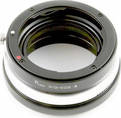 Adapter objektivi Pixco, Canon RF në Nikon G, metalik, i zi