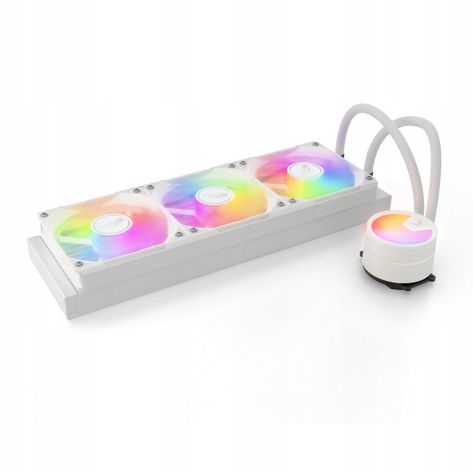 Ftohës uji për procesor Valkyrie A360 ARGB, 36 cm, all in one, i bardhë