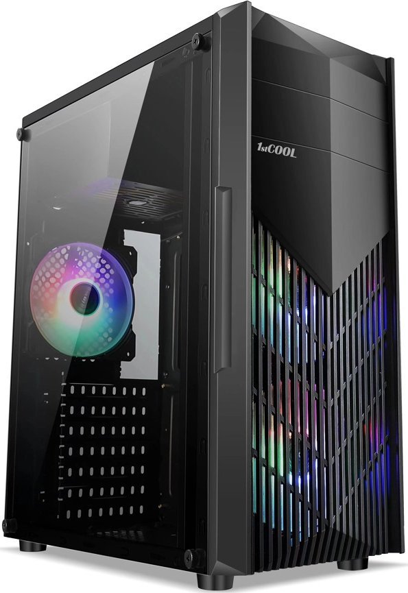 Kasë 1stCOOL Monster RGB, Midi Tower