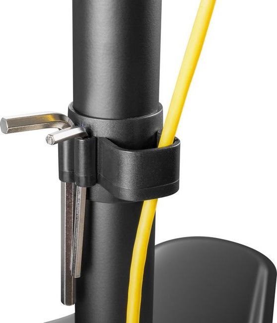 Stendë tavoline Equip 650122 për monitor, 13"-32", e zezë