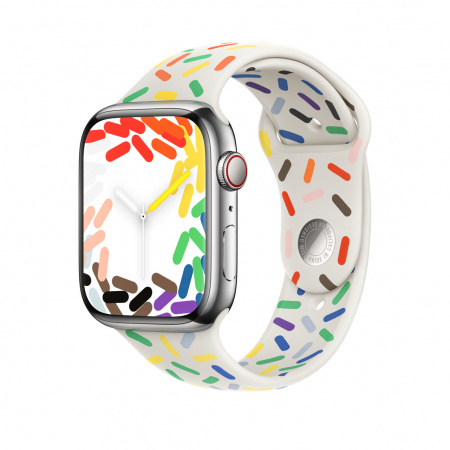 Apple Watch 45mm Band, Pride Edition Sport Band - S/M