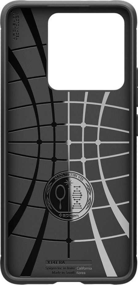 Mbulesë telefoni Spigen Rugged Armor për Xiaomi 14T Pro, TPU, e zezë