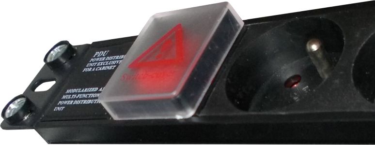 Shirit rryme Alantec PZ051U, 19", 5 presa, 230V, kabllo 1.8m
