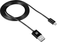 Kabllo USB Canyon CNE-CFI1B, USB A në Lightning, 1 m, e zezë