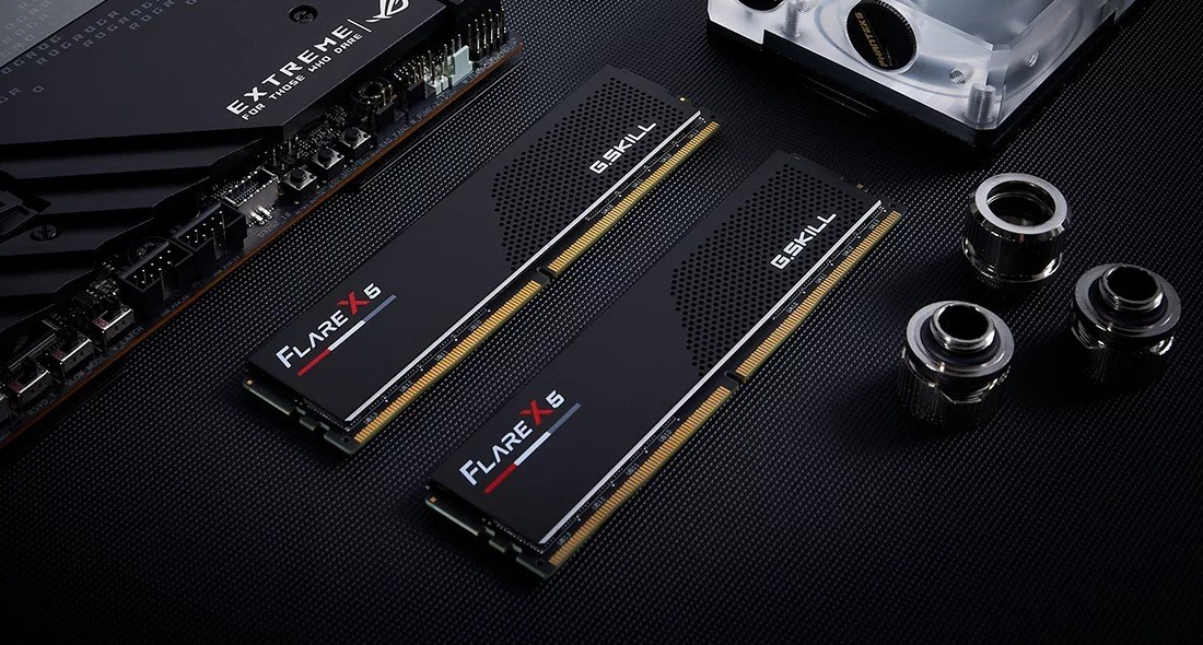 Memorie RAM G.Skill Flare X5, 192GB DDR5, 6000MHz, e zezë