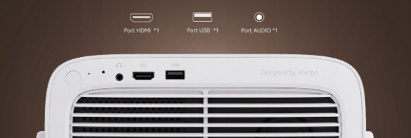 Projektor portativ Wanbo Vali 1, 4K, 900 ANSI, Android TV 11.0