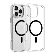 Dviced MagSafe iPhone 16 Pro Max Clear Case, Black