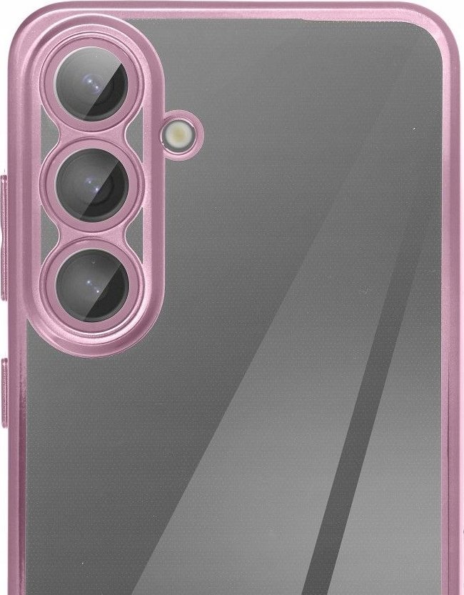 Futrollë Glam për Honor X8B, Powdery Pink, mbrojtëse, dizajn i hollë