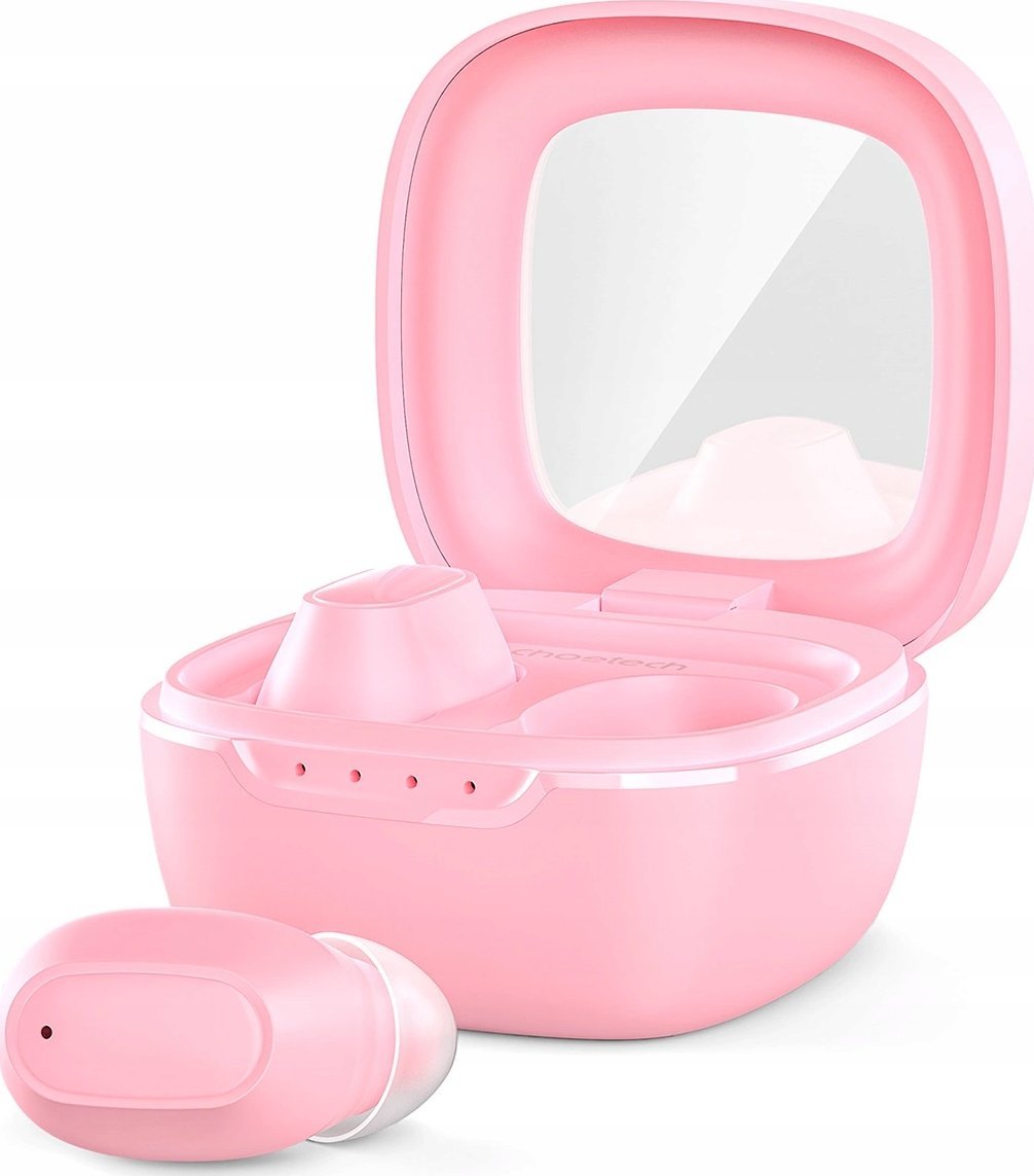 Kufje wireless Choetech MEMS TWS, Bluetooth 5.3, roze