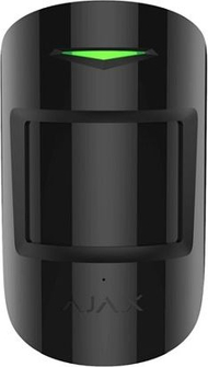 Detektor lëvizjeje Ajax MotionProtect, pa tela, 12 m, imunitet ndaj kafshëve shtëpiake, i zi