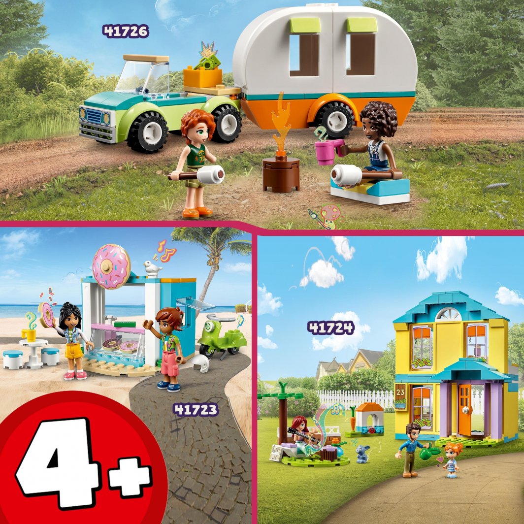 Set LEGO® Friends 41726 Holiday Camping, 87 pjesë