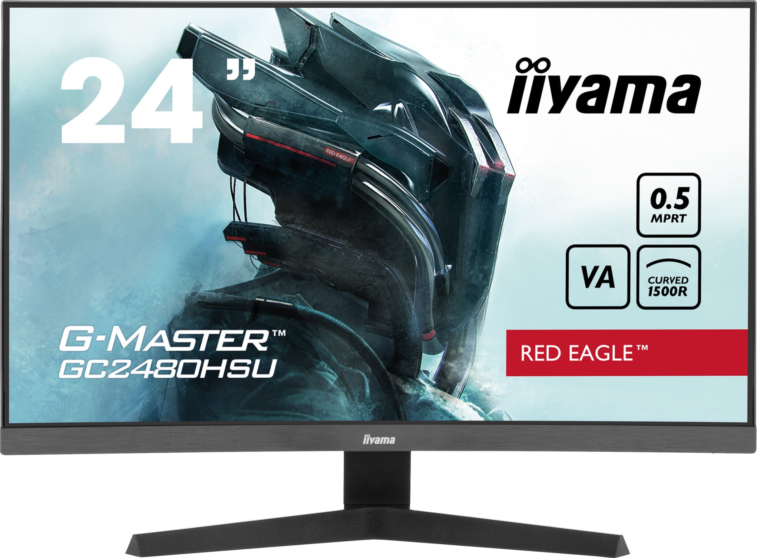 Monitor gaming Iiyama G-Master GC2480HSU-B1, 23.6", Full HD, 180Hz, i zi