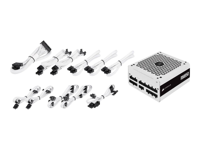 Furnizues i rrymës CORSAIR RM White Series RM850 - 850W - 80 PLUS Gold