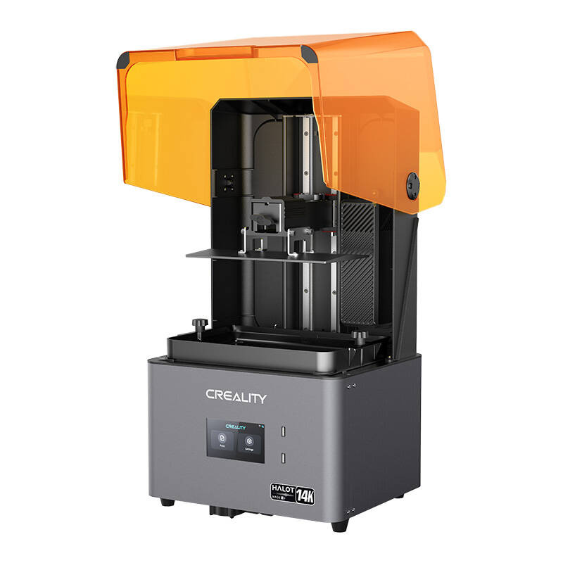 Printer 3D me resin Creality Halot Mage S, 14K, ekran me prekje, portokalli