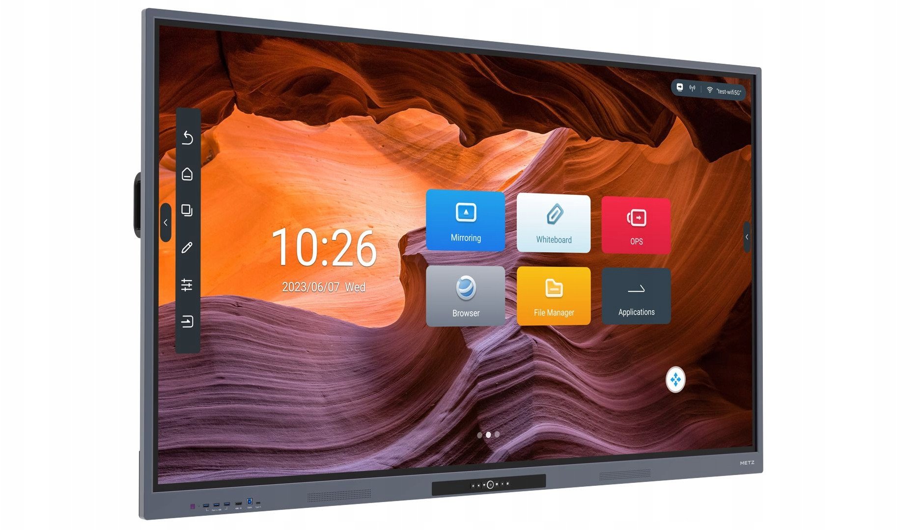 Monitor interaktiv METZ K Series 86KD1, 86", 4K UHD, i zi