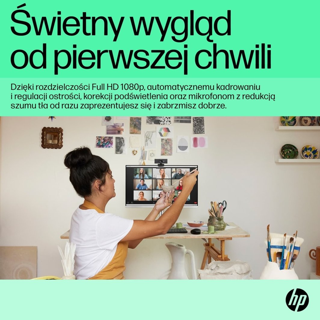 Ueb kamerë HP 620, FHD, e zezë