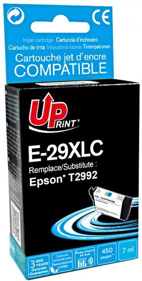 Patronë boje UPrint T29XL, 7ml, cian