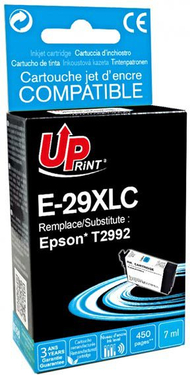 Patronë boje UPrint T29XL, 7ml, cian