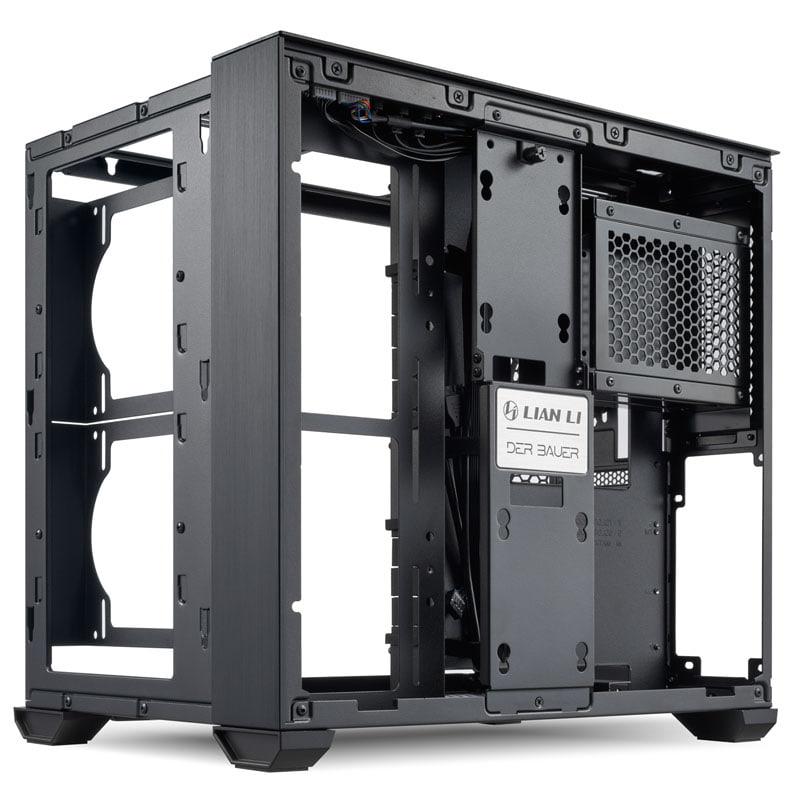 Kornizë kompjuteri Lian Li O11 Air Mini, ATX, xham i temperuar, e zezë