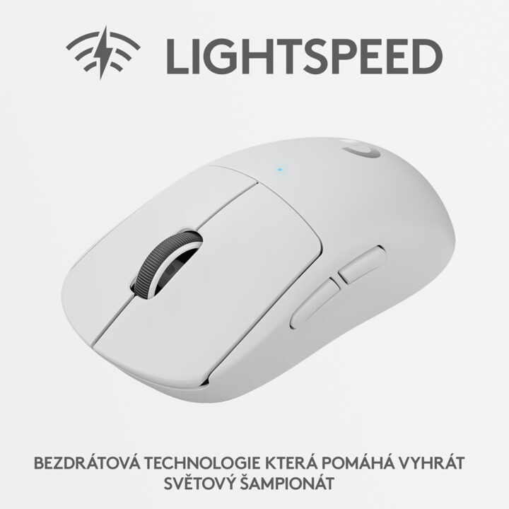 [OUTLET] Maus Logitech G Pro X Superlight, i bardhë	