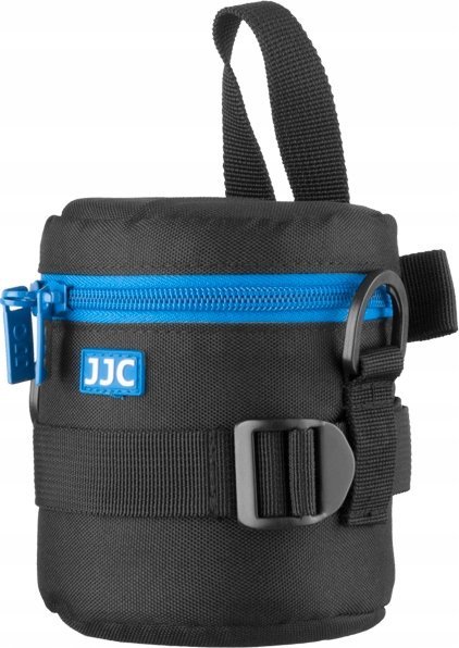 Çantë lente JJC DLP-1II X-Small, rezistente ndaj ujit, me rrip shpatulle, e zezë blu
