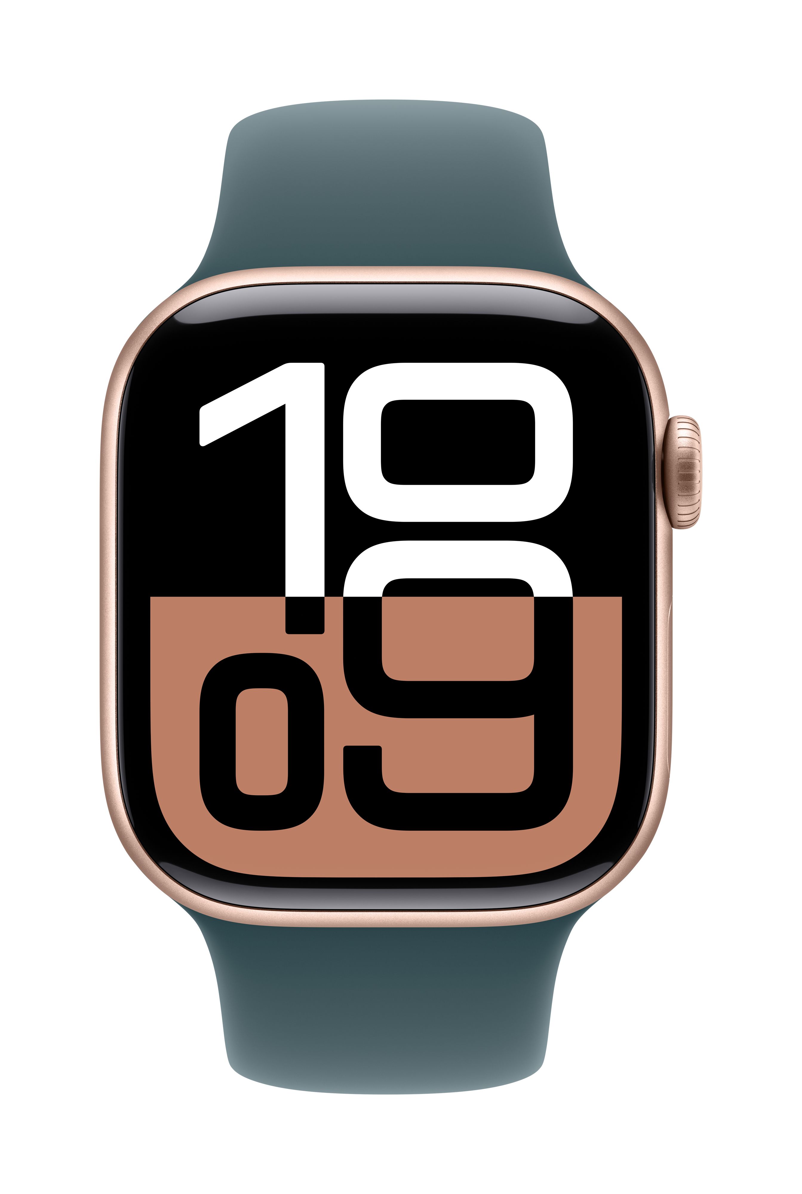 Apple Watch 42mm Sport Band, Lake Green Sport Band, M/L (Seasonal)