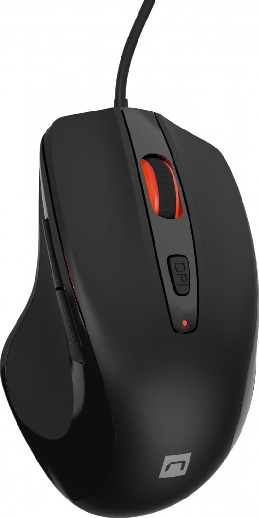 Maus Natec PIGEON, me kabllo, USB, i zi