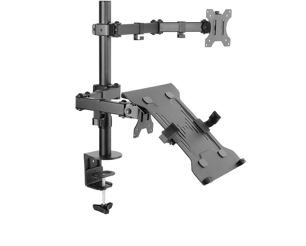 [OUTLET] Mbajtëse Art Desk për monitor 13"- 32" dhe laptop L-24 (RAMM L-24)