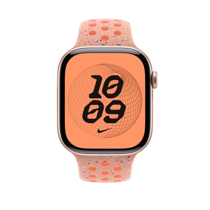 Apple Watch 46mm Band, Alpenglow Pink Nike Sport Band, M/L 3