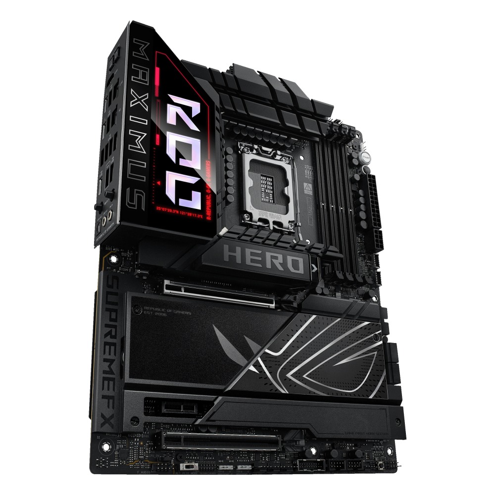 Pllakë amë ASUS ROG Maximus Z890 HERO, LGA 1851, ATX, DDR5, e zezë