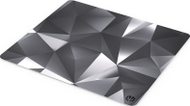 Mousepad gaming Endorfy Crystal Black L, 450x400mm, kundër rrëshqitjes, i zi e bardhë