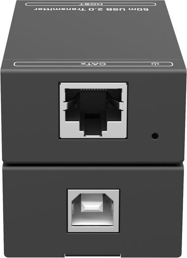 Zgjatues USB Vivolink VLUSBEXT50, 4x USB 2.0, deri 50m, i zi