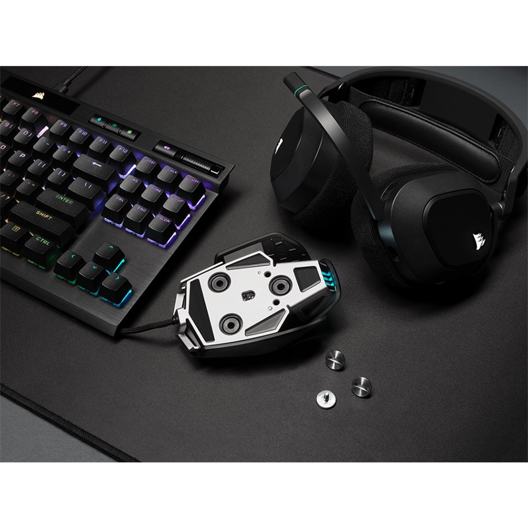 Maus gaming Corsair M65 RGB Ultra, optik, me kabllo, i zi