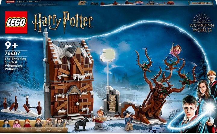 Set LEGO® Harry Potter™ 76407 Crackling Hut and Thresher Willow