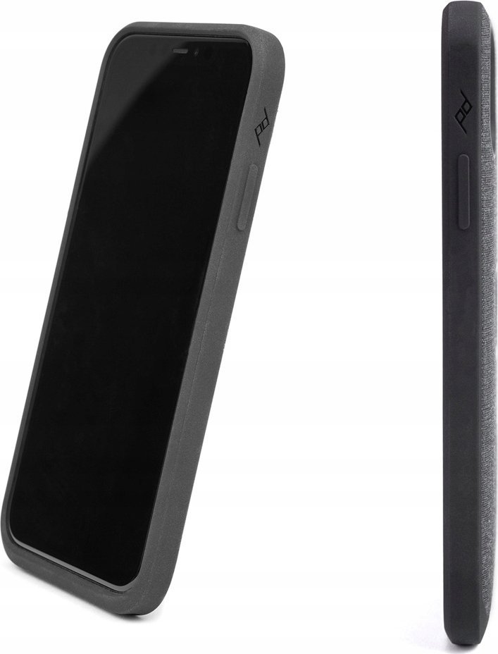 Kuti mbrojtëse Peak Design Everyday Fabric për iPhone 15, SlimLink magnetik, përputhshme me MagSafe, gri charcoal