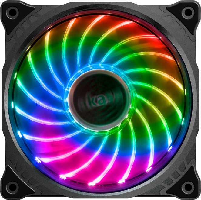 Ftohës Akasa Vegas 7 LED RGB, 120 mm