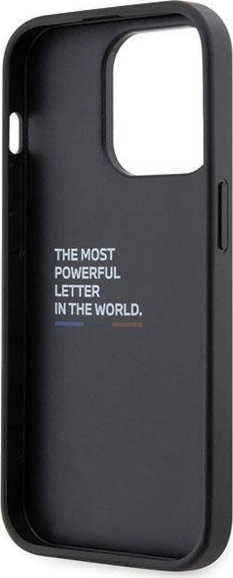 Këllëf telefoni BMW Grip Hot Stamp BMHCP14L22GSLK, për iPhone 14 Pro, hardcase, i zi