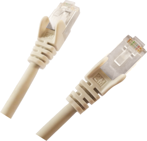 Kabllo për internet Mcab Patchcord, S-FTP, Cat6a, 0,5 m, e hirtë
