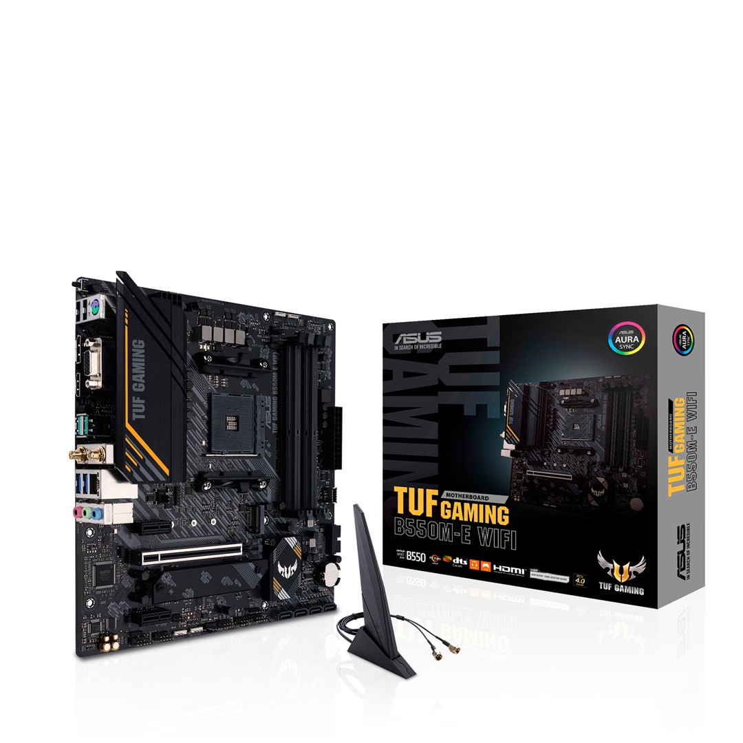 Pllakë amë ASUS TUF Gaming B550M-E WiFi AMD B550 Socket AM4 micro ATX