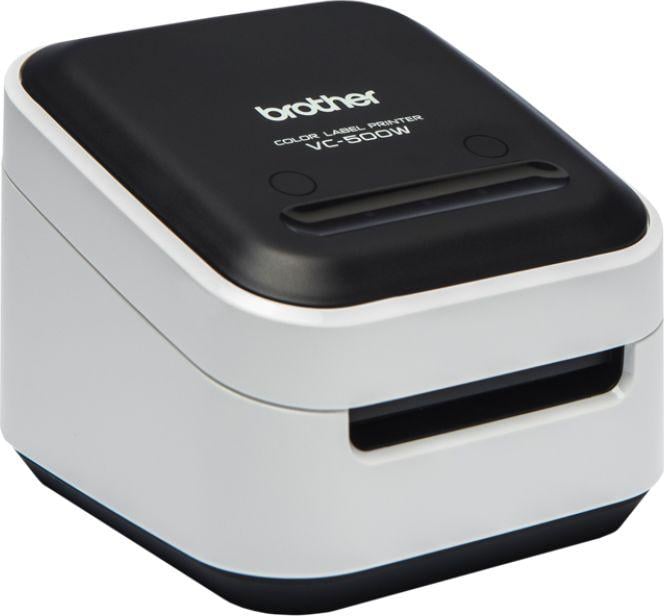 Печатач за етикети Brother VC-500W, во боја, USB WiFi, бел