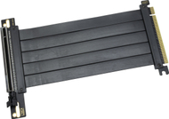 Kabëll riser për GPU Inter-Tech RC-02, PCIe 4.0 x16, 200mm, i zi