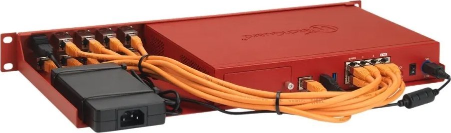 Kit montimi në raft Rackmount IT RMWGT7I, 1U, për WatchGuard T80 T85, i kuq