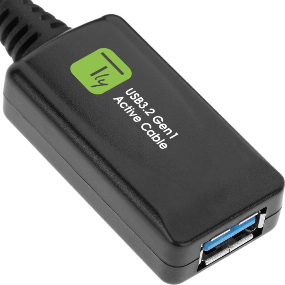 Kabllo USB Techly ICUR3050G, USB 3.2 Gen 1, 5 m, i zi