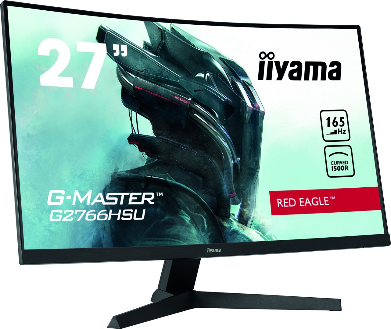 Monitor iiyama G-MASTER G2766HSU-B1, 27", 1920 x 1080, Full HD, 165 Hz, i zi